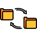 transferencia de datos icon