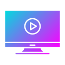 monitor de televisión icon