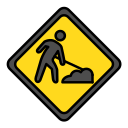 obras de carretera icon