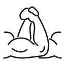 Thin icon