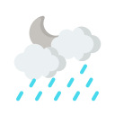 lluvia nocturna icon