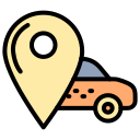 coche taxi icon