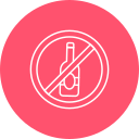 no alcohol icon