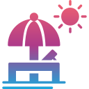 cama solar icon