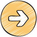 flecha correcta icon