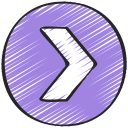 flecha correcta icon