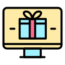 regalo en línea icon