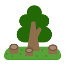 deforestación icon