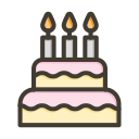 pastel de cumpleaños icon