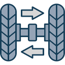 alineación de las ruedas icon