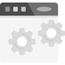 configuración web icon