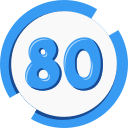 80 