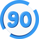 90 