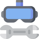 simulador de realidad virtual icon