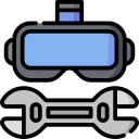 simulador de realidad virtual icon