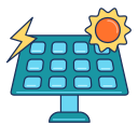 energía solar icon