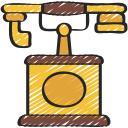 telefono viejo icon