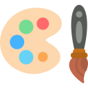 paleta de pintura icon