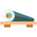 rollo de sushi icon