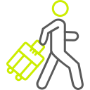 Travelling icon