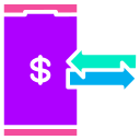 transacción monetaria icon