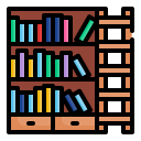 estante para libros icon