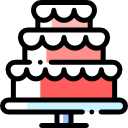 pastel de boda icon