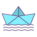 barco de papel icon