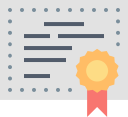Certificate icon