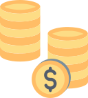 pièces de monnaie icon