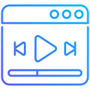 reproductor multimedia icon