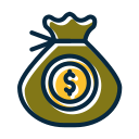 bolsa de dinero icon