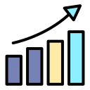 tabla de crecimiento icon