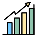 tabla de crecimiento icon