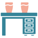 mesa de oficina icon