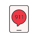 llamada al 911 icon