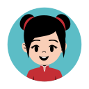 avatar de niña icon