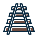 vías de tren icon