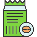 Coffee bag icon