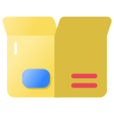 caja del paquete icon