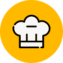 gorro de cocinero icon