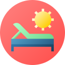 cama solar icon