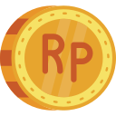 rupia indonesia icon