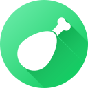 pierna de pollo icon