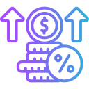 tasa de interés icon