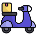 bicicleta de reparto icon