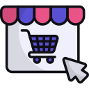 las compras en línea icon