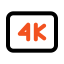 película 4k icon