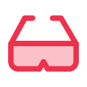 gafas 3d icon