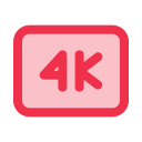 película 4k icon